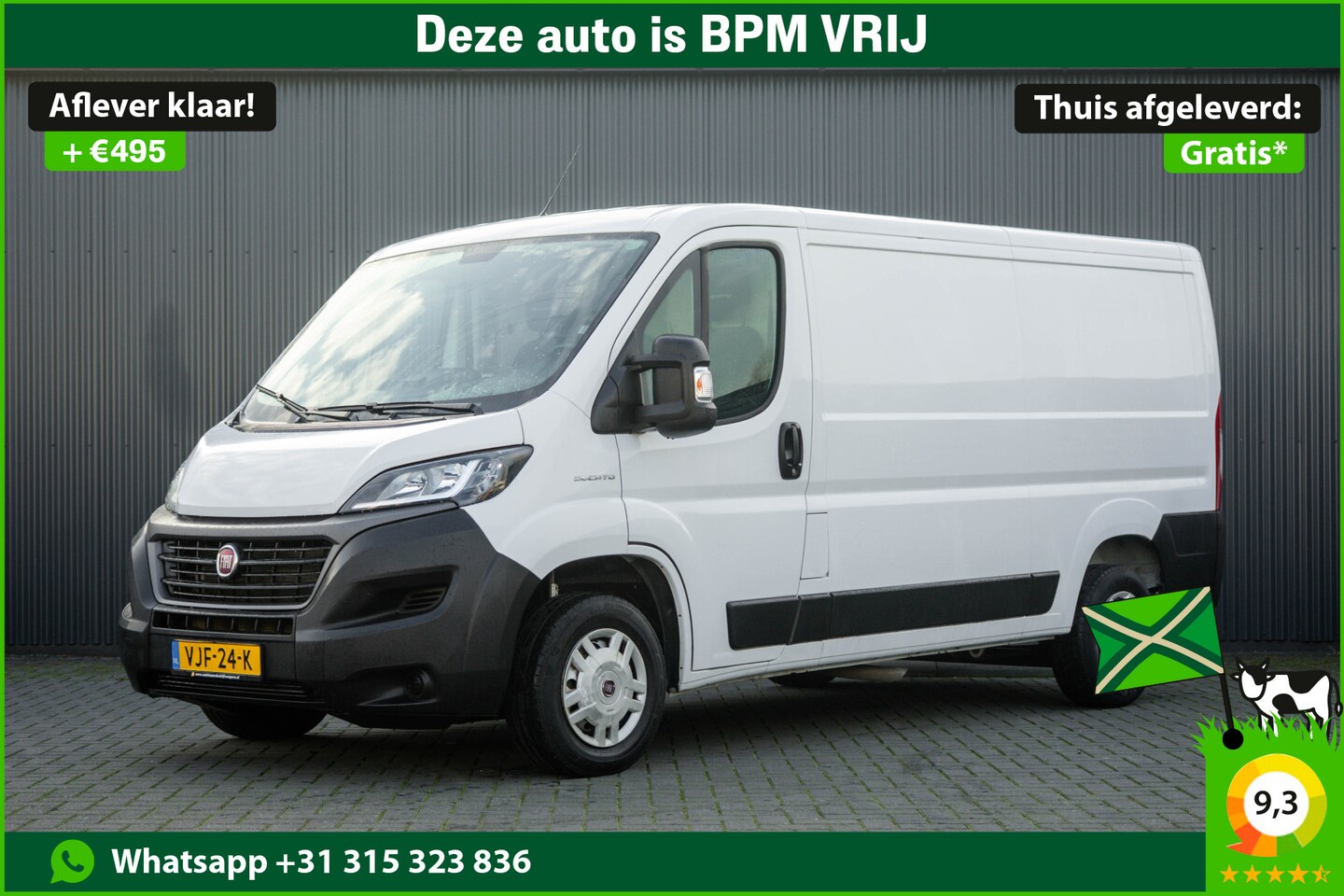 Fiat Ducato - L2H1 | 120 PK | Camera | Cruise | Navi | Climatronic | Trekhaak - AutoWereld.nl