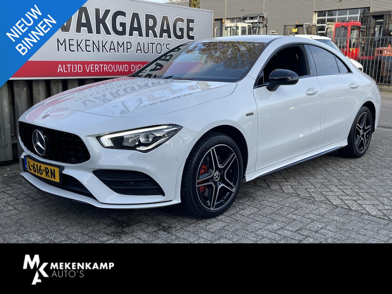 Mercedes-Benz CLA-Klasse - 250 e Advantage AMG Line 18"/Dodehoek/Trekhaak/Camera/Sfeerverlichting/Stoelverwarming - AutoWereld.nl