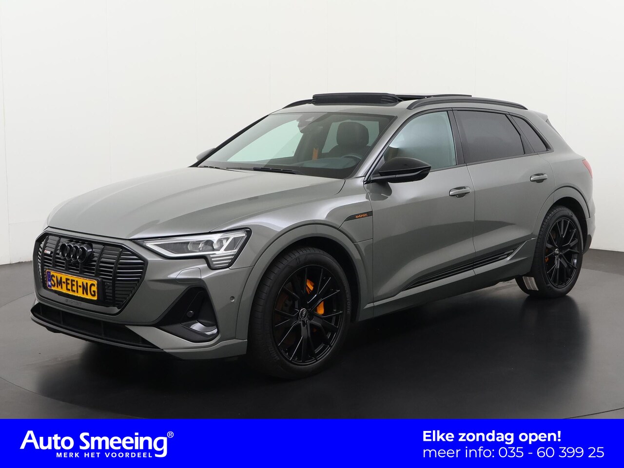 Audi e-tron - 55 quattro S-Line Black Edition 95 kWh | SOH 93% | Panoramadak | Head Up | Bang&Olufsen | - AutoWereld.nl