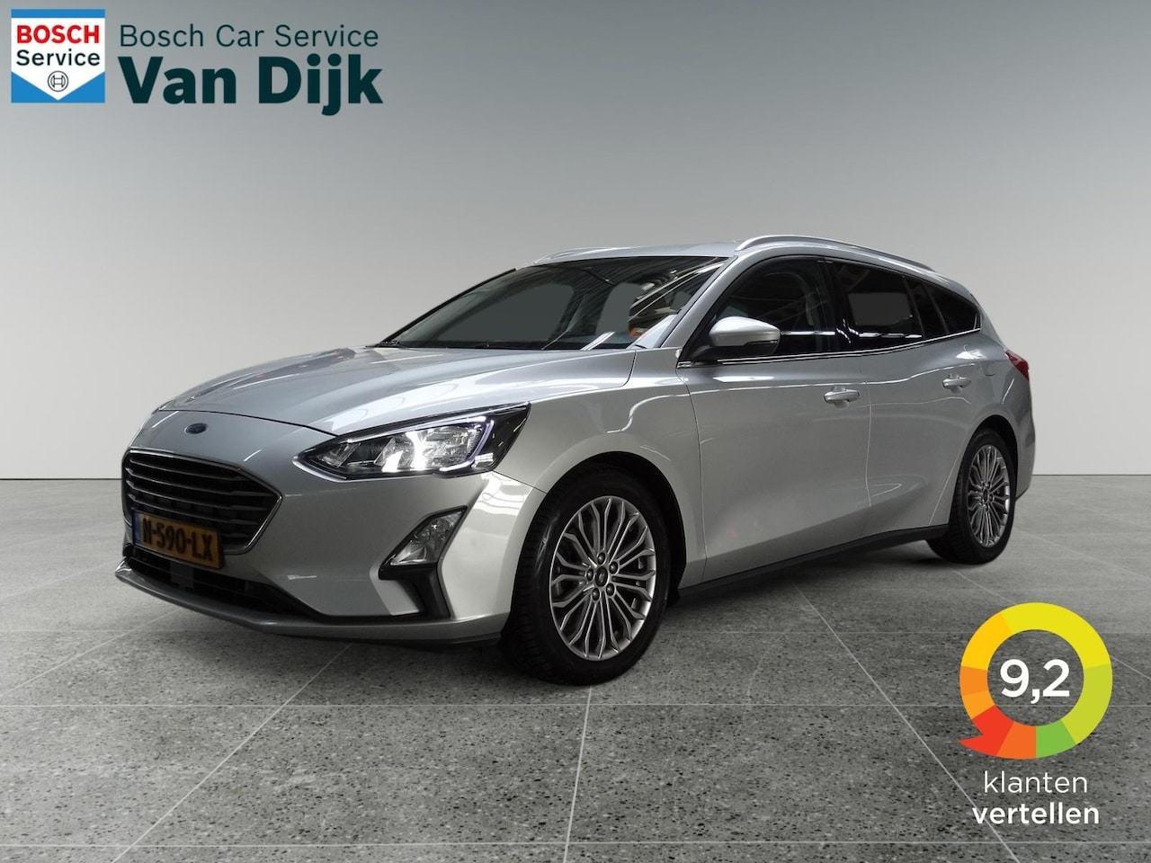 Ford Focus Wagon - 1.0 Hybrid 155pk Trekhaak/Virtual/Adaptive - AutoWereld.nl