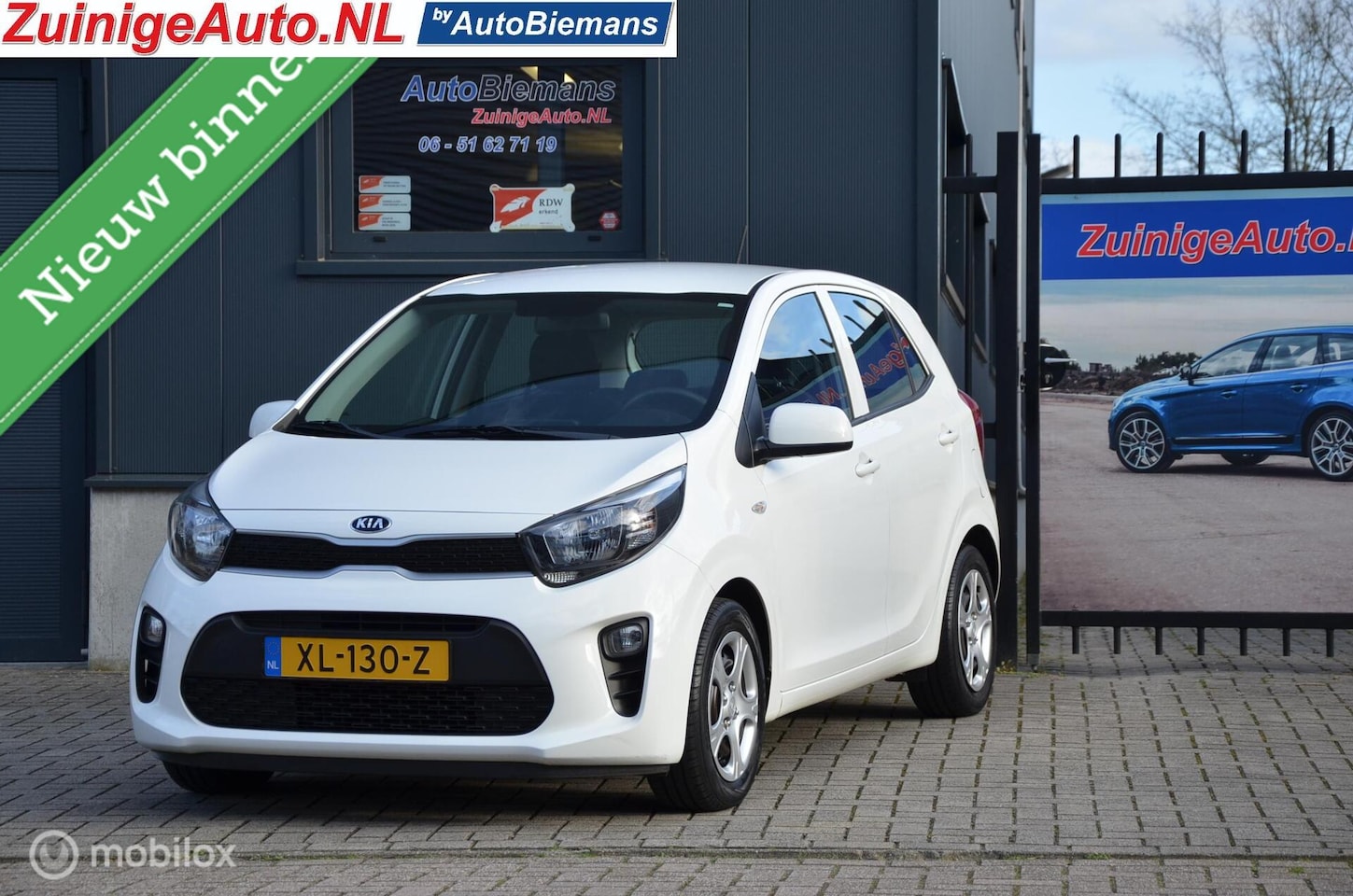 Kia Picanto - 1.0i 2019 66.800KM Airco 1e eigenaar NL - AutoWereld.nl