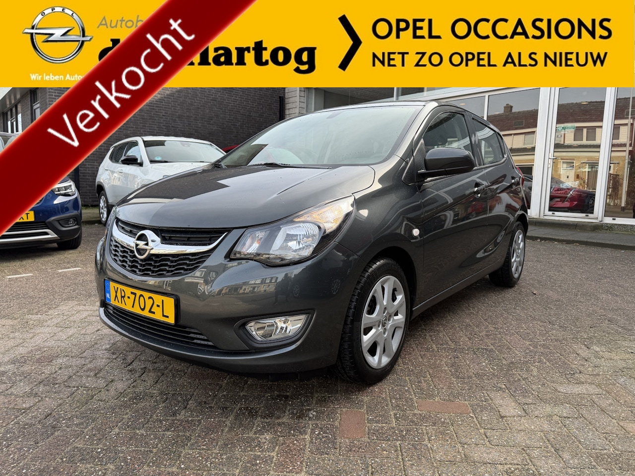 Opel Karl - 1.0 ecoFLEX Edition Automaat/Parkeerhulp/Cruiscontrol. - AutoWereld.nl