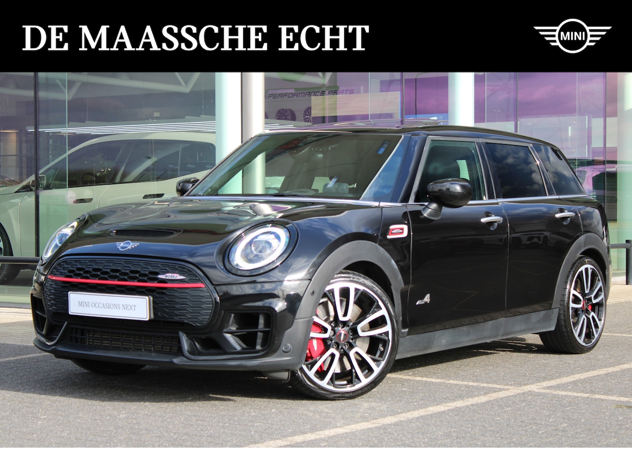 MINI Clubman - JCW ALL4 Chili Panoramadak / Comfortstoelen / Comfort Access / Achteruitrijcamera / Harman - AutoWereld.nl