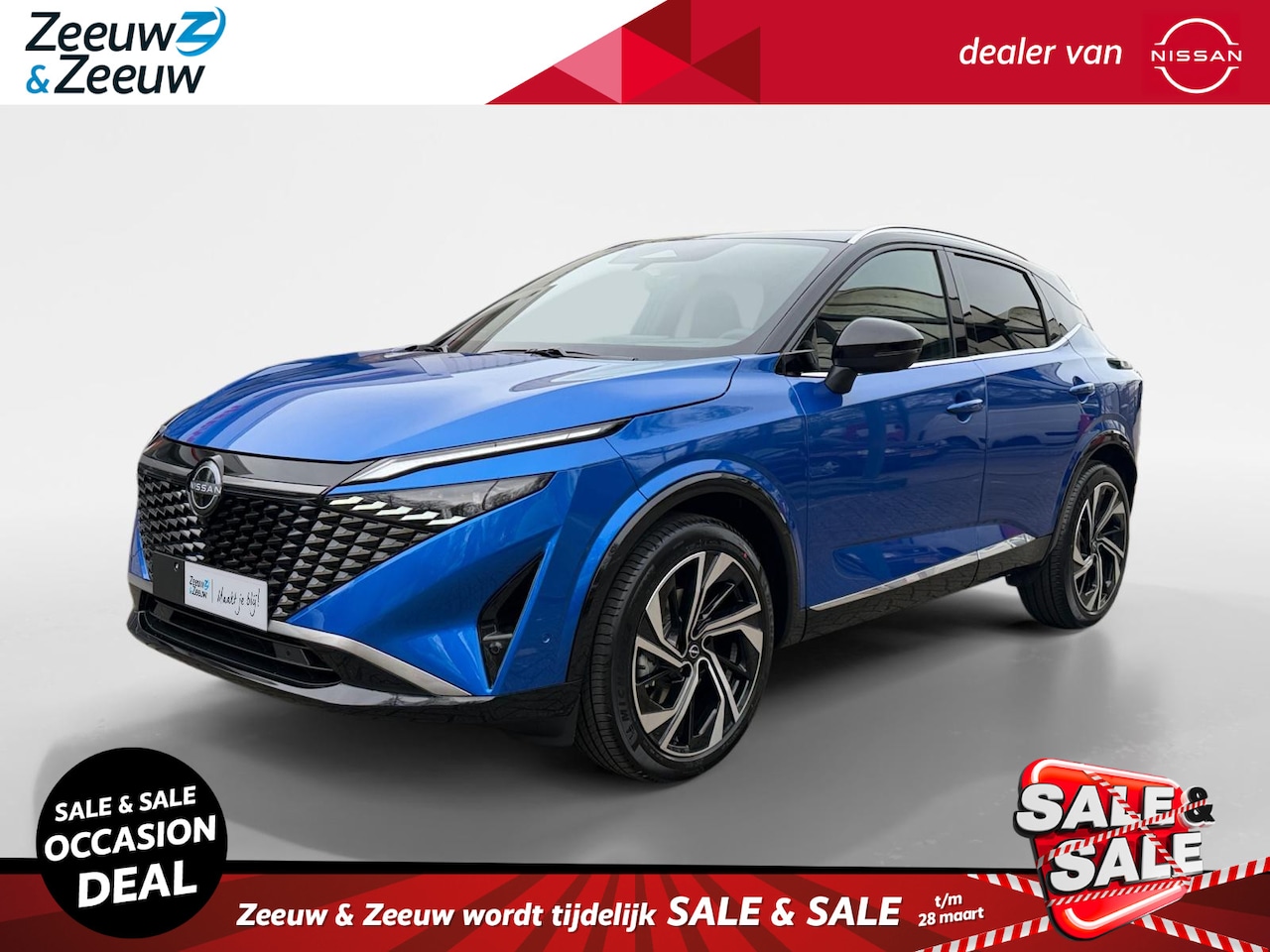 Nissan Qashqai - 1.5 e-Power Tekna Plus | DE NIEUWE GENERATIE E-POWER| DIRECT LEVERBAAR | €3500,- KORTING | - AutoWereld.nl