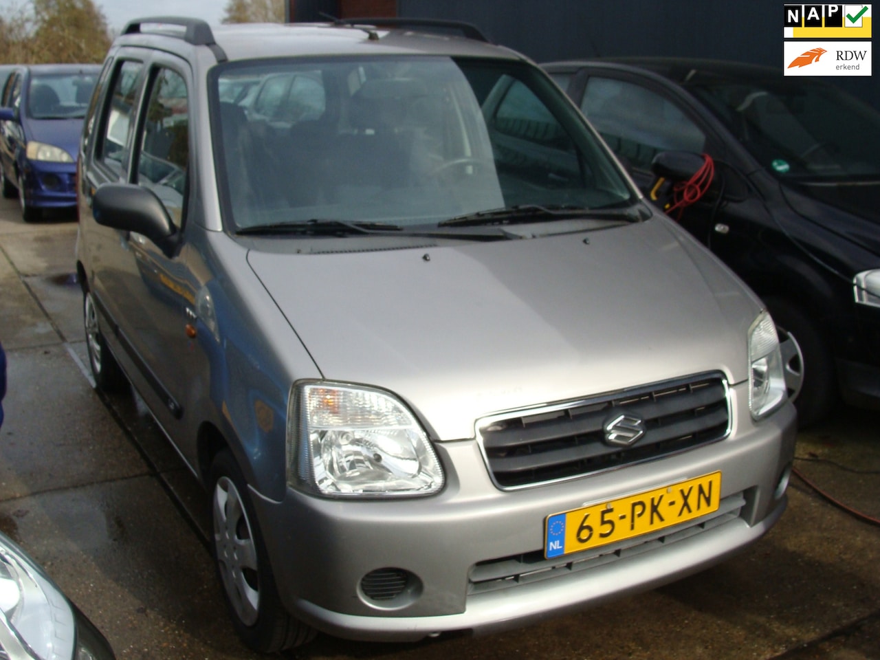 Suzuki Wagon R+ - 1.3 GLX st bekr airco elek pak (boekjes)nap apk - AutoWereld.nl
