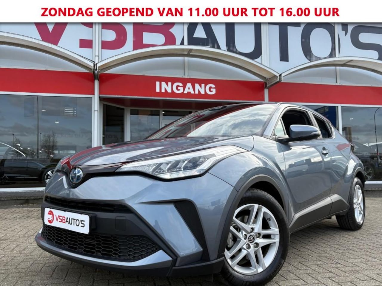Toyota C-HR - 1.8 HYBRID AUT. LED NAVI CAMERA CARPLAY AIRCO LMV PDC - AutoWereld.nl