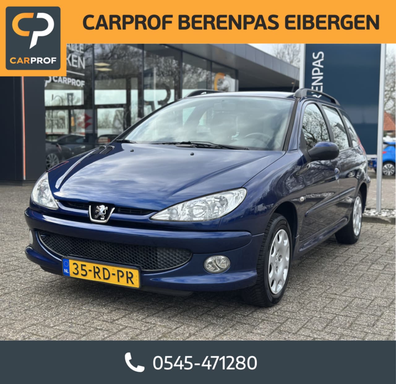 Peugeot 206 - SW 1.4 Air-Line 2  Perfect onderhouden ''  Allseasonbanden - Airco '' - AutoWereld.nl