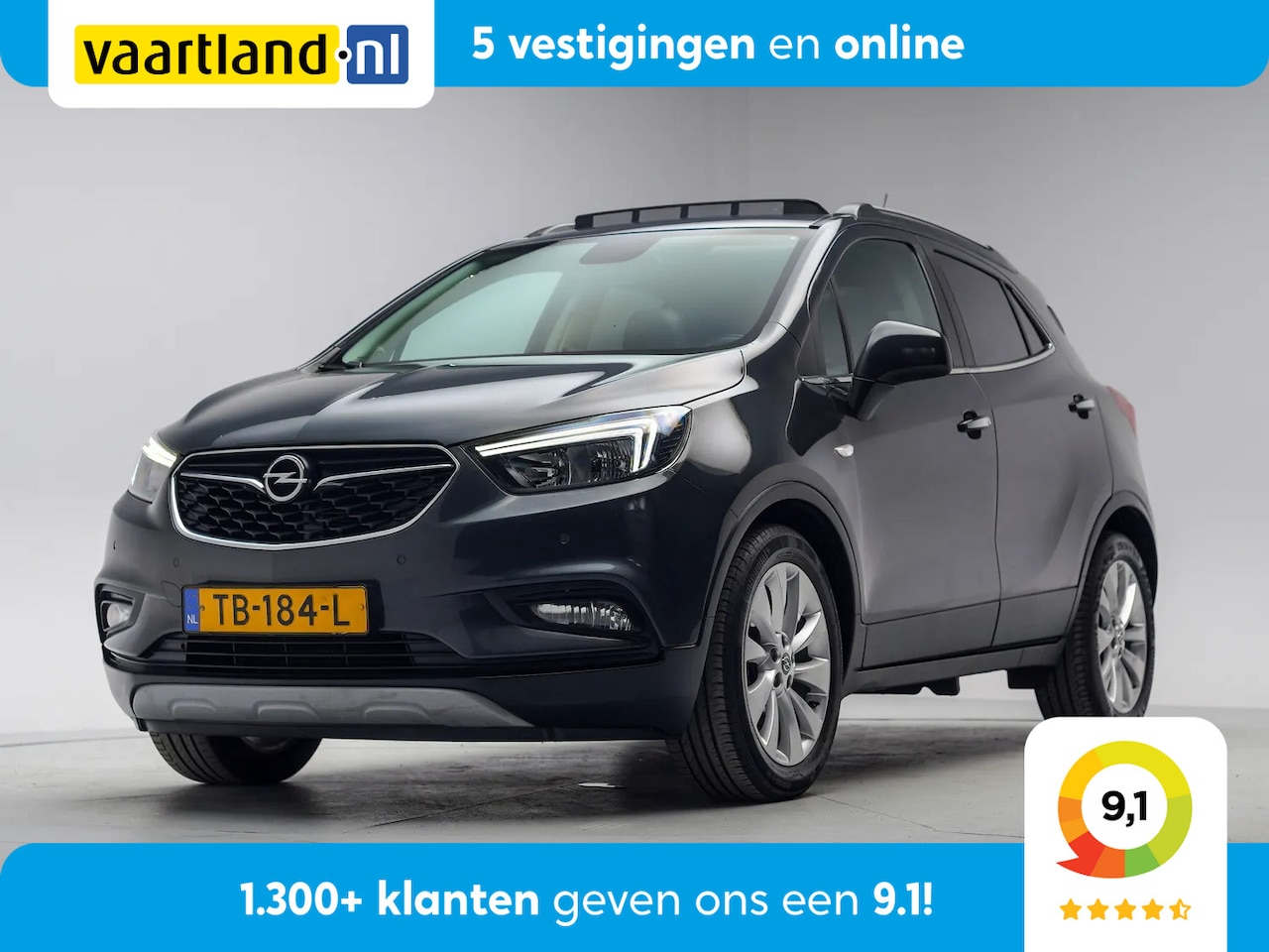 Opel Mokka X - 1,4 Turbo Innovation [ Apple Carplay Leer Navigatie Stuurverwarming Schuifdak] - AutoWereld.nl