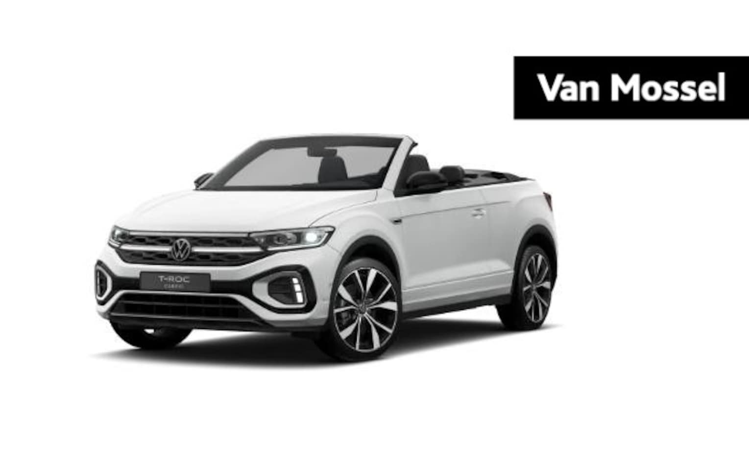 Volkswagen T-Roc Cabrio - 1.5 TSI R-Line 150 PK| Trekhaak | Leder Interieur | Navigatie Pro | Stoelverwarming | Stuu - AutoWereld.nl