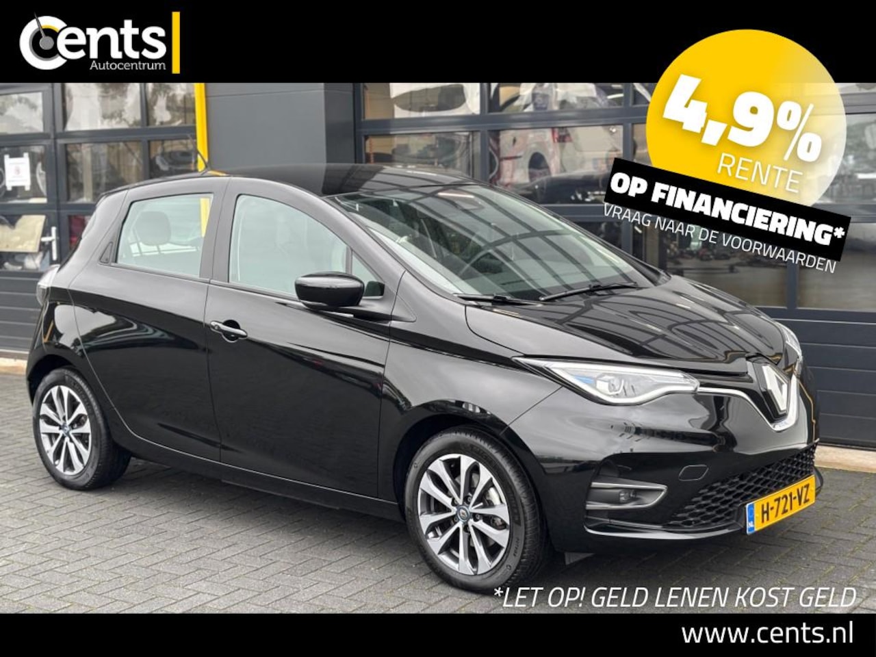 Renault Zoe - R135 Zen 52 Kwh Huur Accu CCS lader SOH 93 % Dealer Onderhouden - AutoWereld.nl