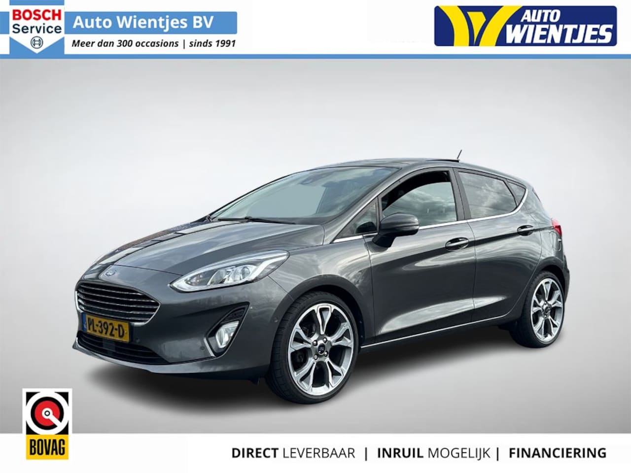 Ford Fiesta - 1.0 EcoBoost | Titanium 5-Drs | Pano | Navi | Camera | Cruise - AutoWereld.nl