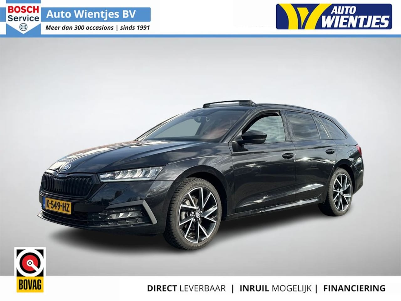 Skoda Octavia Combi - 1.0 e-TSI | Business Plus | Pano | Leer | Camera | Trekhaak - AutoWereld.nl