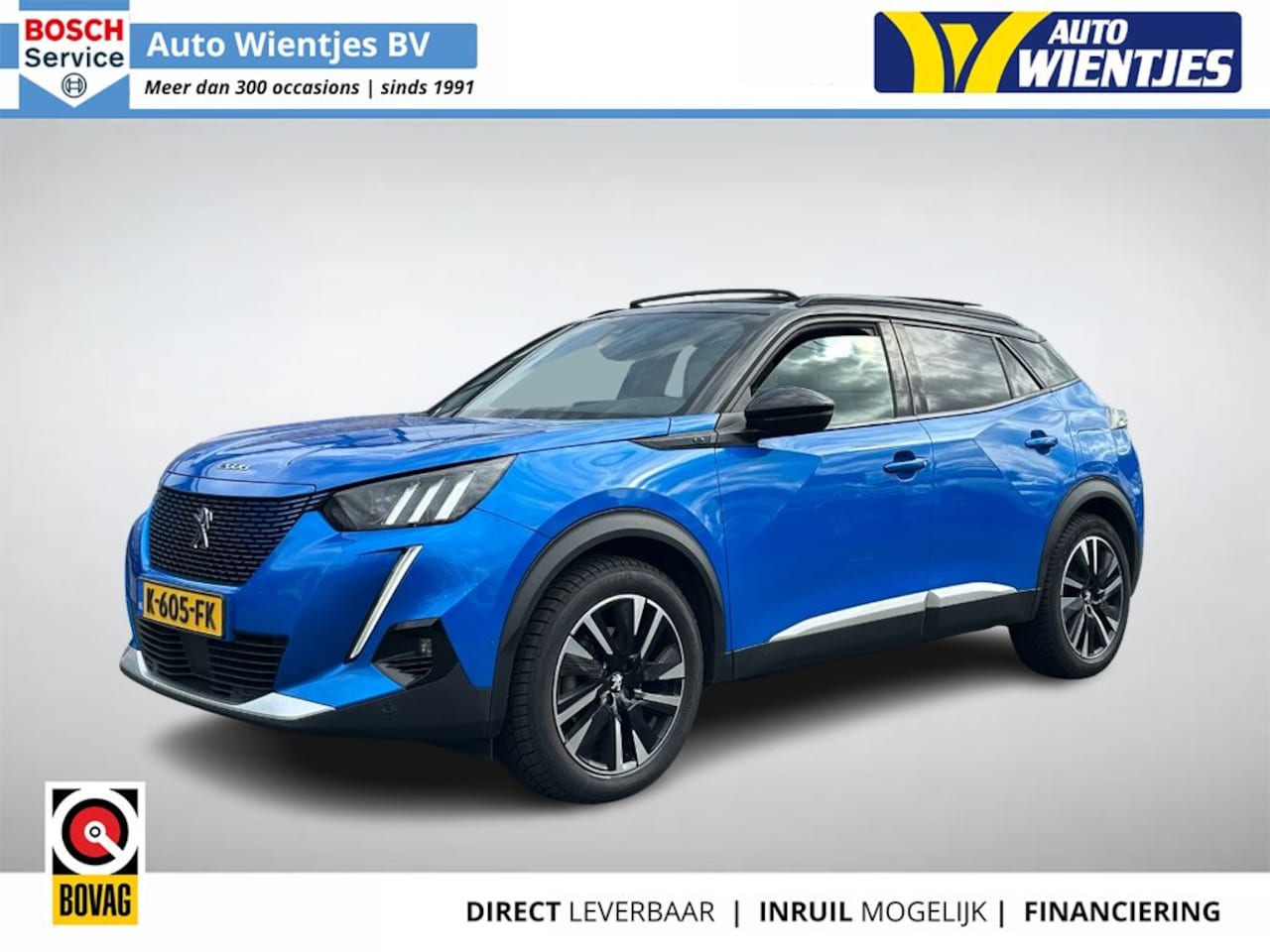 Peugeot e-2008 - EV GT 50KWh 3-Fase | SoH 91% | Pano | Camera | Virtual - AutoWereld.nl