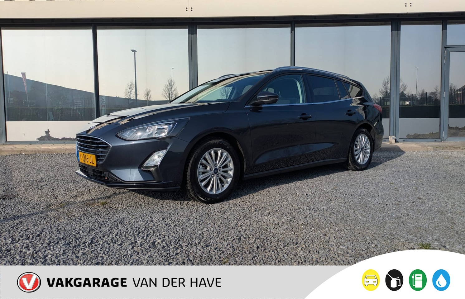 Ford Focus Wagon - 1.0 EcoBoost Hybrid Titanium X Business | 1e eigenaar! | Camera | Cruise Control | B&O | P - AutoWereld.nl