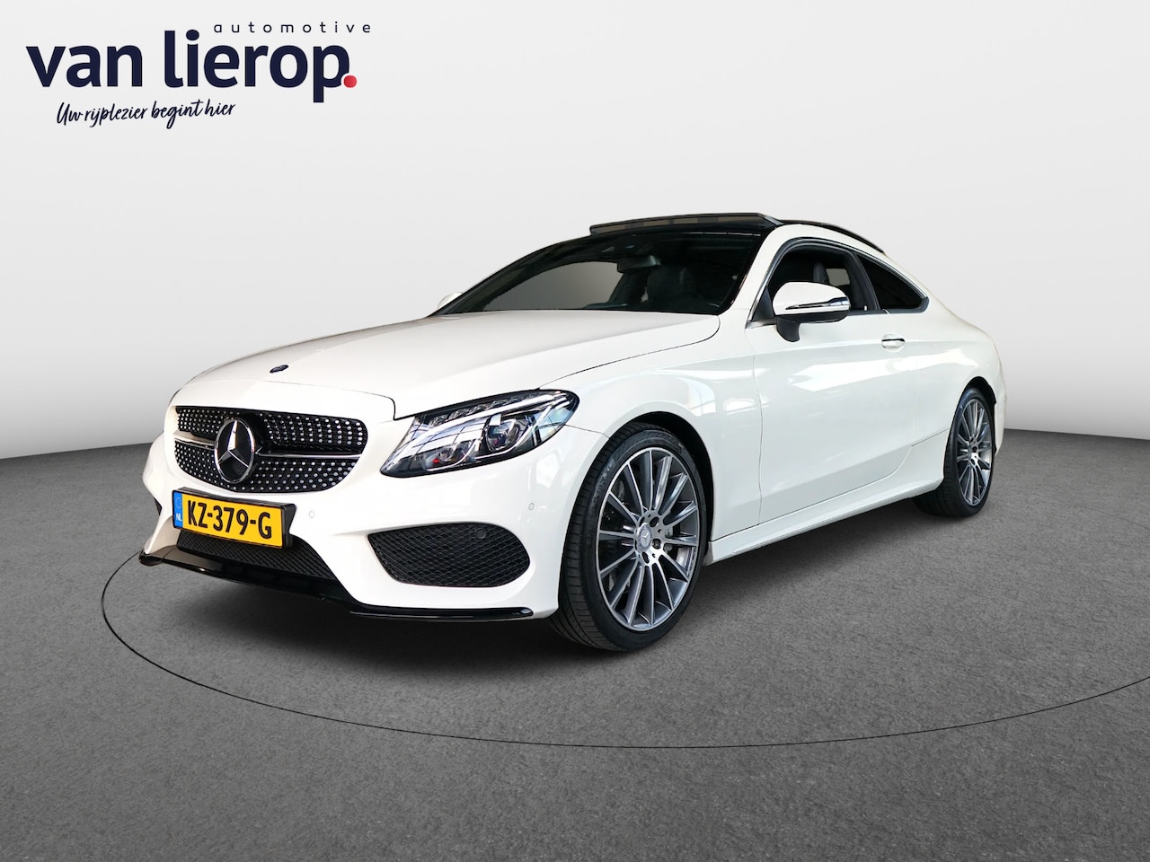 Mercedes-Benz C-klasse Coupé - 250 AMG PANO | BURMESTER | SFEER - AutoWereld.nl