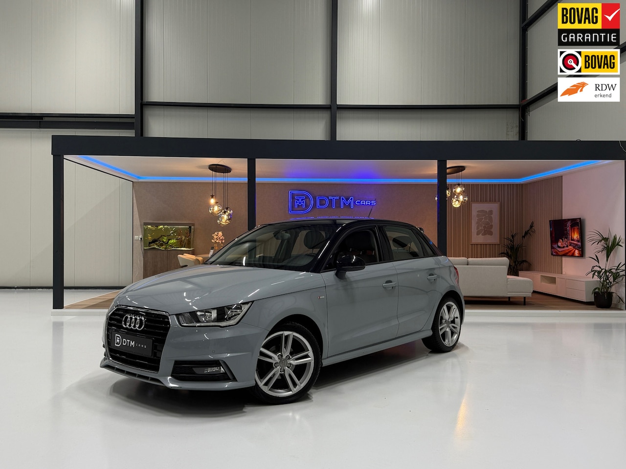Audi A1 Sportback - 1.0 TFSI S-line Aut. Navi Nap Led Leder Pdc Nardo Grey Airco Cruise 5drs - AutoWereld.nl