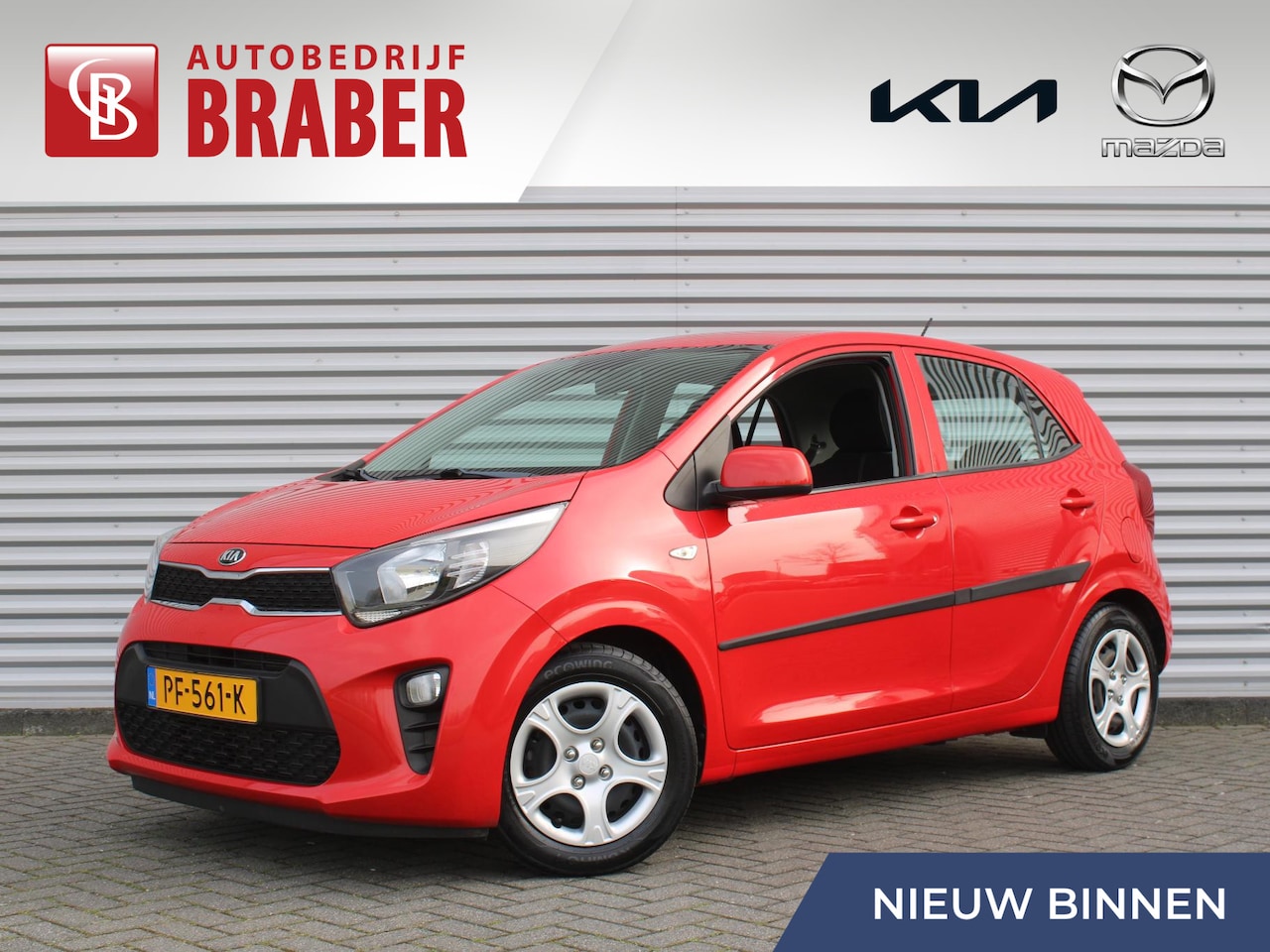 Kia Picanto - 1.0 CVVT ComfortLine | Airco | Lichtsensor | Elektr. ramen v+a | Lage kilometerstand! | De - AutoWereld.nl