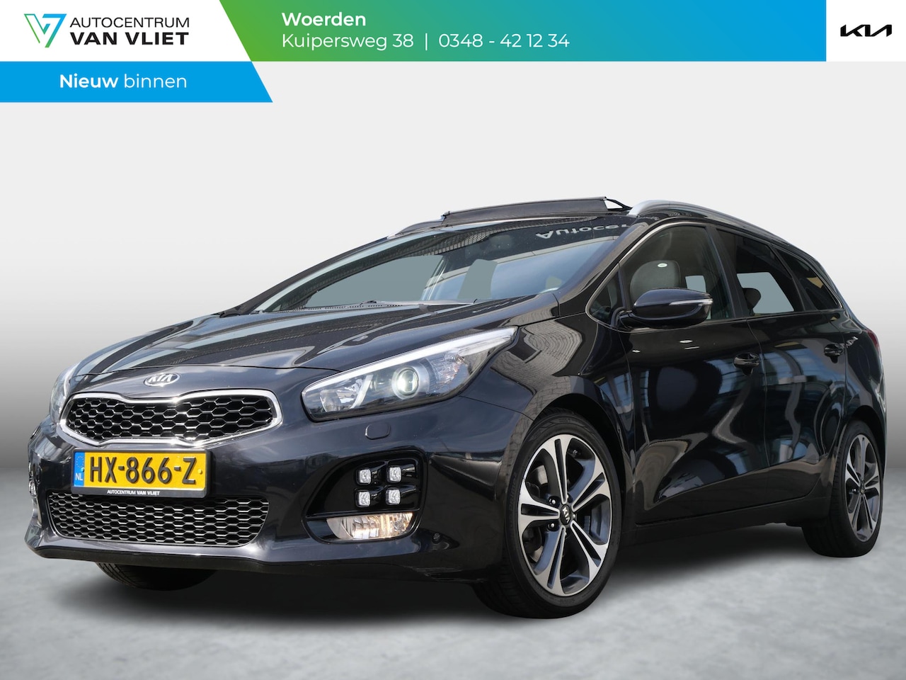 Kia Cee'd Sportswagon - 1.0 T-GDi GT-Line | Schuif/kanteldak | Clima | Cruise | Stoelverwarming - AutoWereld.nl