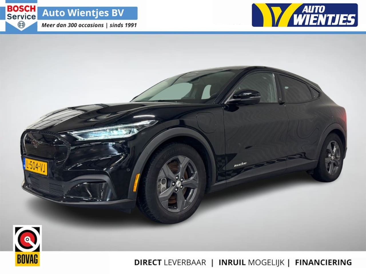 Ford Mustang Mach-E - RWD 75kWh SOH 94% | Leer | Navi | Camera | Trekhaak - AutoWereld.nl