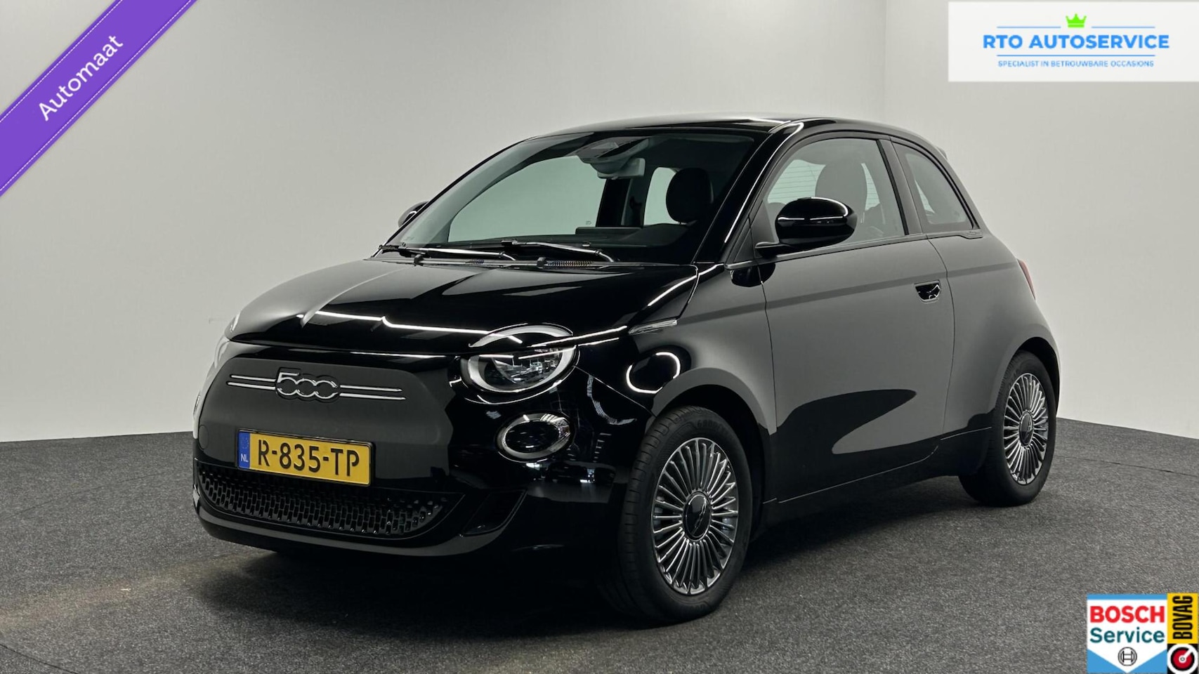 Fiat 500 - Icon 42 kWh CARPLAY NAVIGATIE ECC CRUISE LM DAB. - AutoWereld.nl