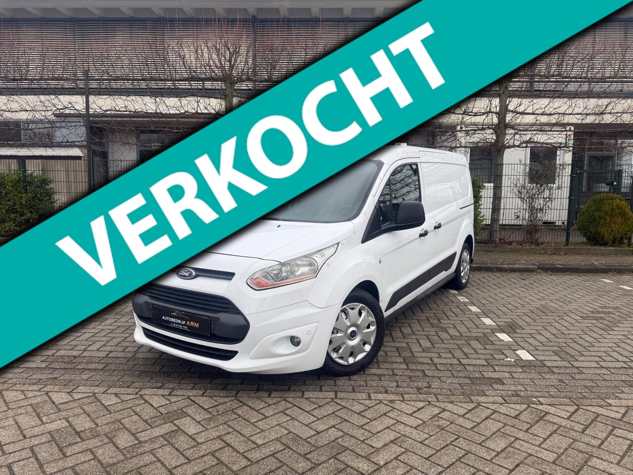 Ford Transit Connect - 1.6 TDCI L2 Trend LANG MODEL 3 PERSOON DUBBEL SCHUIFDEUR NAP APK AIRCO 2015 180DK TREKHAAK - AutoWereld.nl