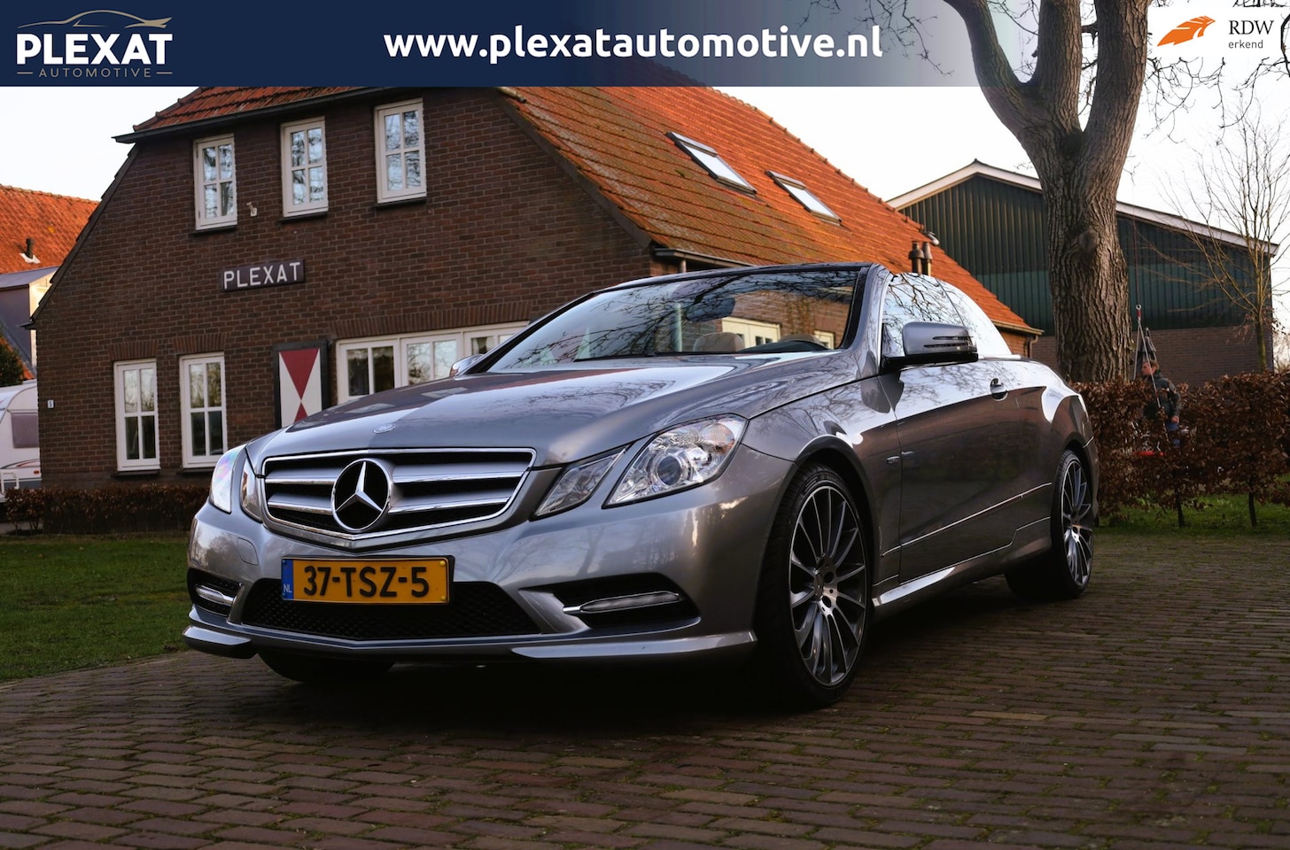 Mercedes-Benz E-klasse Cabrio - 200 CGI Avantgarde Aut. | AMG-Pakket | Nieuwstaat | Nieuw Cabrioletdak | Orig. NL Auto | X - AutoWereld.nl
