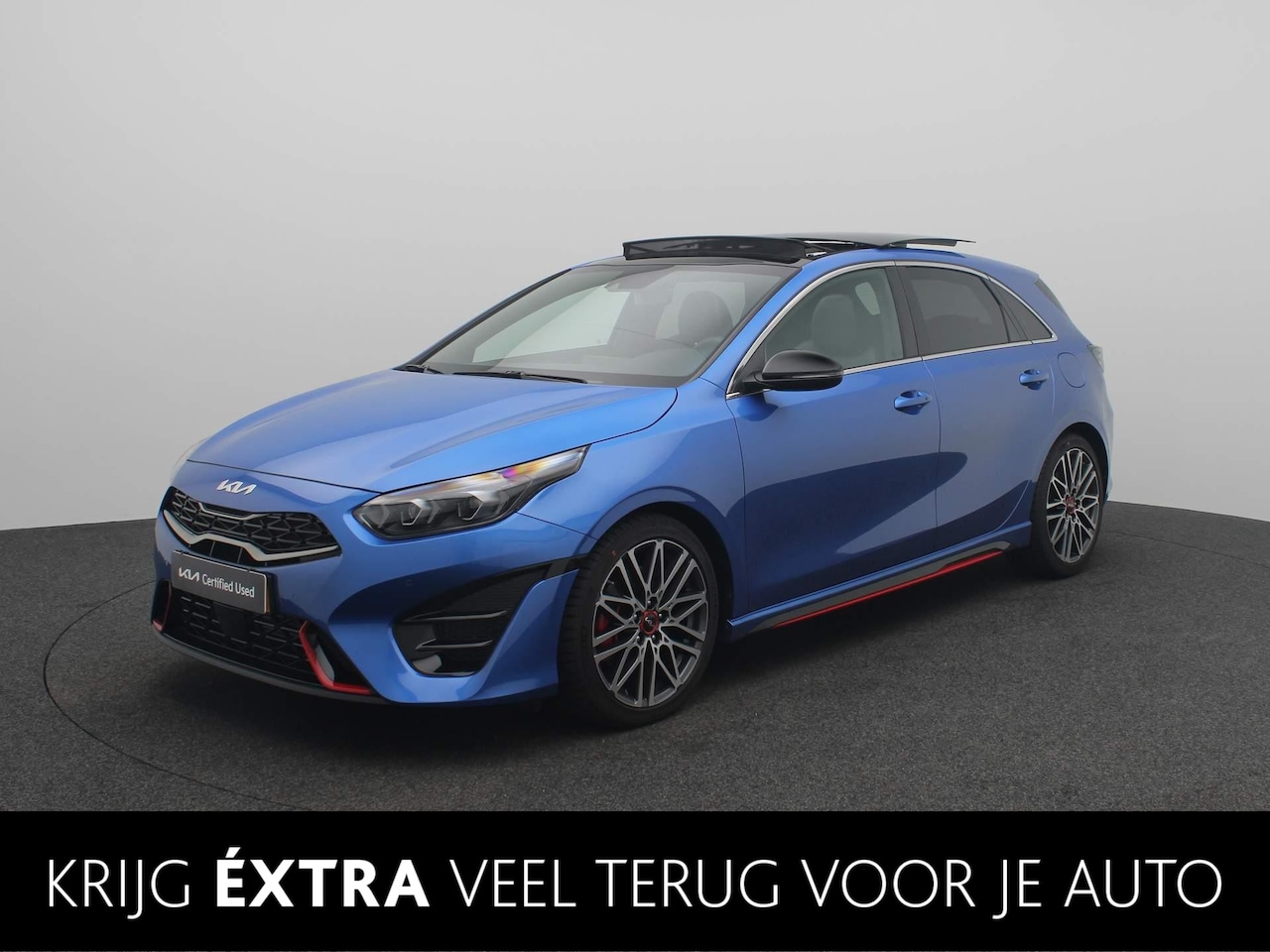 Kia Cee'd - Ceed 1.6 T-GDi GT | UNIEK | Navigatie | Climate Control | Parkeersensoren | Camera | Stoel - AutoWereld.nl
