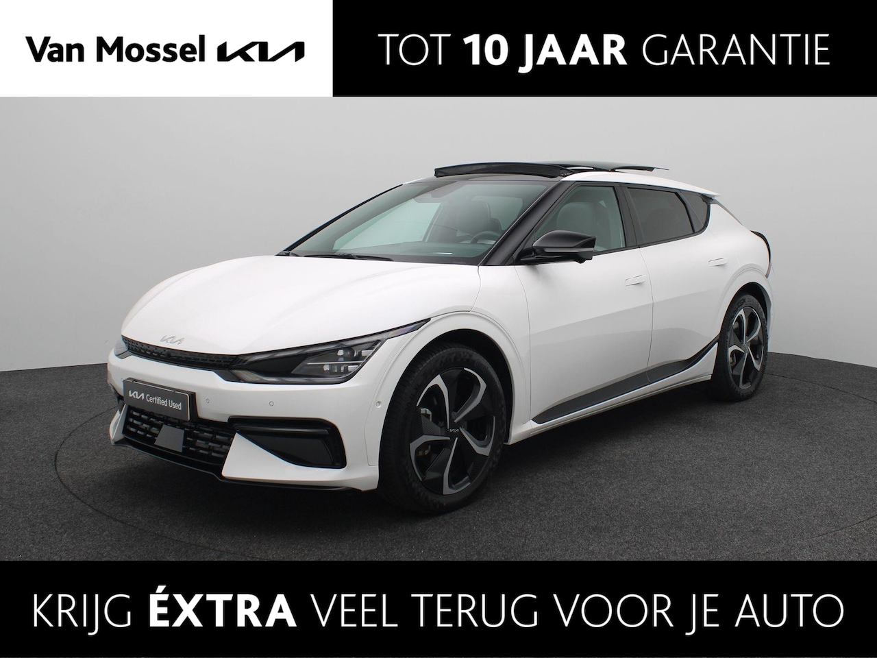 Kia EV6 - GT-Line 77.4 kWh | Trekhaak | 360 camera | Climate Control | Stoel Verwarming & Ventilatie - AutoWereld.nl