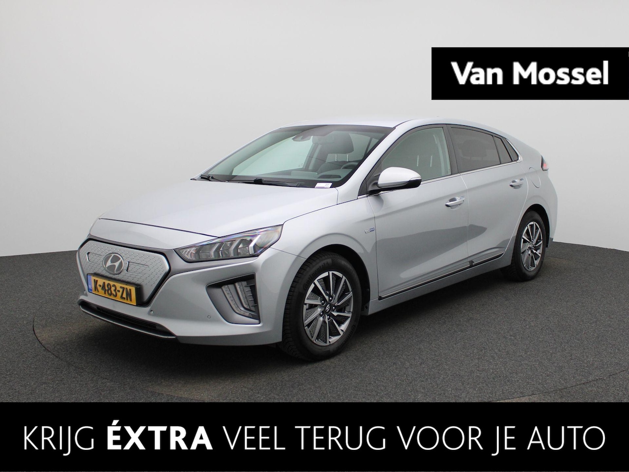 Hyundai IONIQ - Premium EV 38 kWh | Achteruitrijcamera | Stoelverwarming | Stoelverkoeling | Adapt. Cruise - AutoWereld.nl