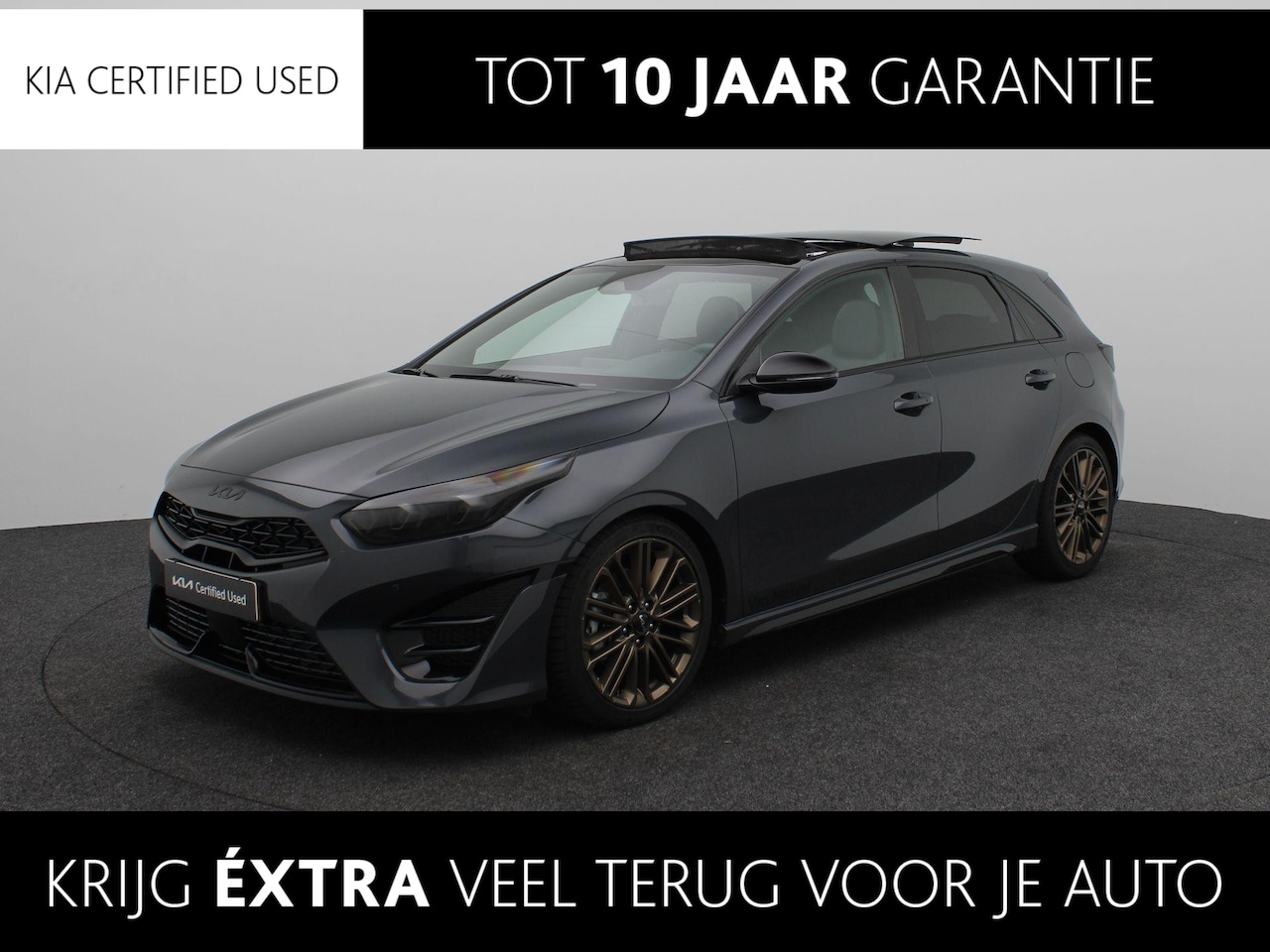 Kia Cee'd - Ceed 1.5 T-GDi GT-PlusLine | Automaat | Black/Brons/Eibach | JBL | 18" velgen | Panoramada - AutoWereld.nl