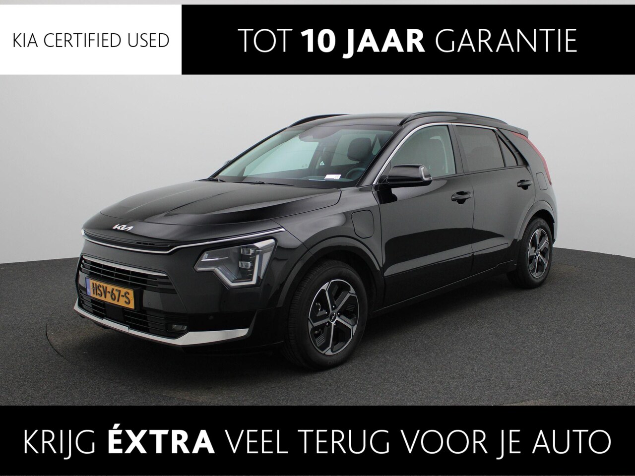 Kia Niro - 1.6 GDi PHEV DynamicPlusLine | Clima | Opendak | Steol/Stuur verwarming | Elekr. Achterkle - AutoWereld.nl