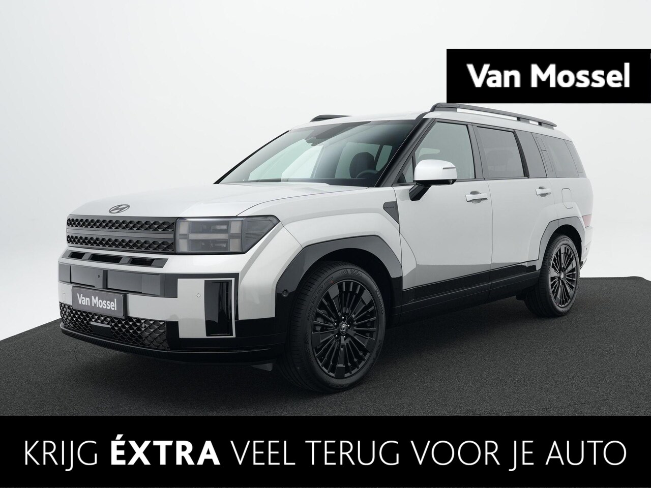 Hyundai Santa Fe - 1.6 T-GDI PHEV Black Line 4WD 7p. | Stoelverwarming | Stoelverkoeling | 360 Camera | Adapt - AutoWereld.nl