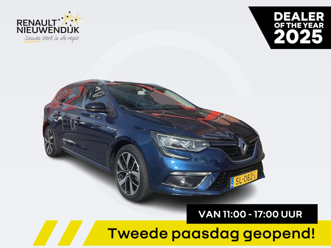 Renault Mégane Estate - 1.3 TCe Limited / TREKHAAK / PARKEERSENSOREN / CRUISE CONTROL - AutoWereld.nl