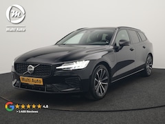 Volvo V60 - T6 AWD Plus Dark LONG RANGE PHEV 350pk Dealer O.H. | Camera | Harman / Kardon | Lederen Sp