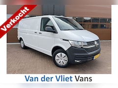 Volkswagen Transporter - T6.1 2.0 TDI 150pk E6 L2 Lease €366 p/m, Airco, Navi, PDC, Sortimo inrichting, Trekhaak, V