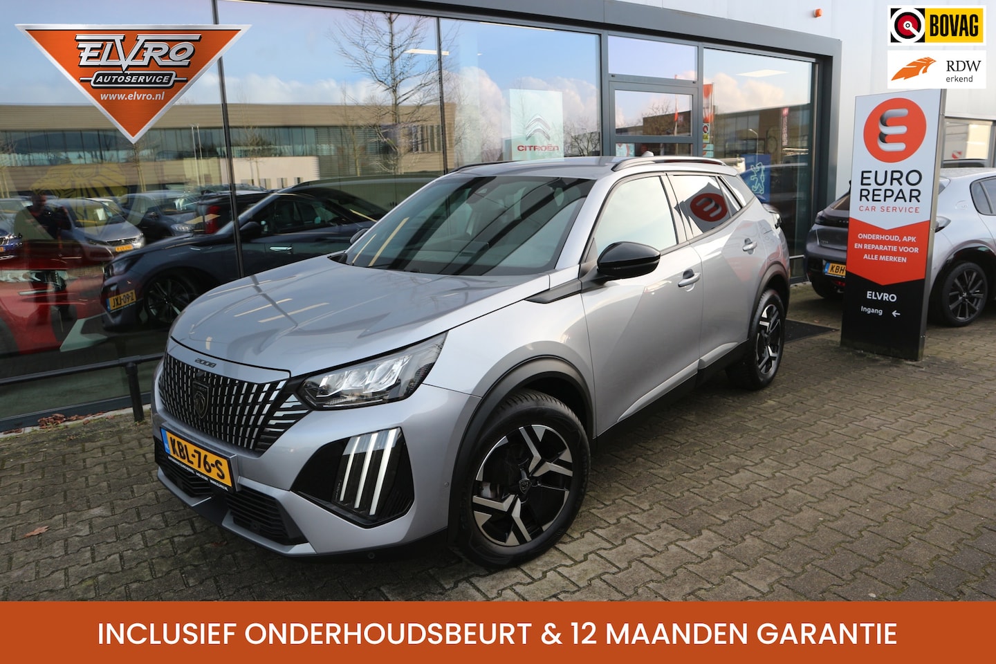 Peugeot 2008 - 1.2 PureTech 100 Allure NAVI 360 CAMERA CLIMA ADAPTIVE CRUISE PDC V+A RIJKLAARPRIJS!! - AutoWereld.nl