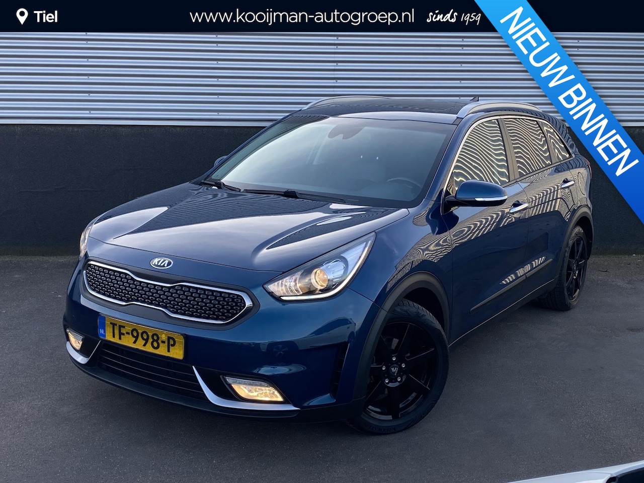 Kia Niro - 1.6 GDi Hybrid Design Edition Schuif/kanteldak, Navigatie, Nieuw geleverd en complete onde - AutoWereld.nl