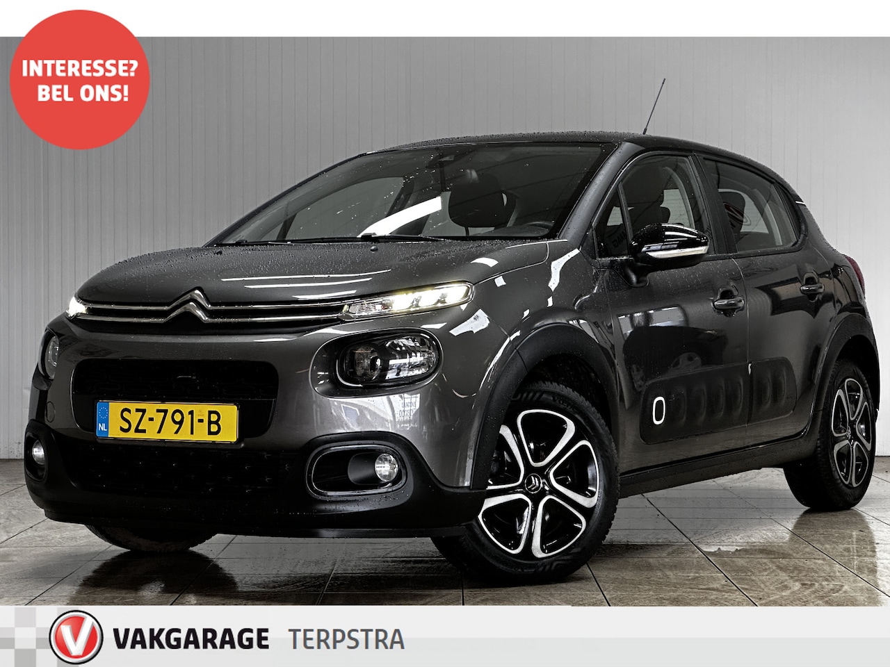Citroën C3 - 1.2 PureTech Feel Edition/ Two-Tone/ Lane-Assist./ Apple + Android/ DAB+/ Navi/ Clima/ Cru - AutoWereld.nl