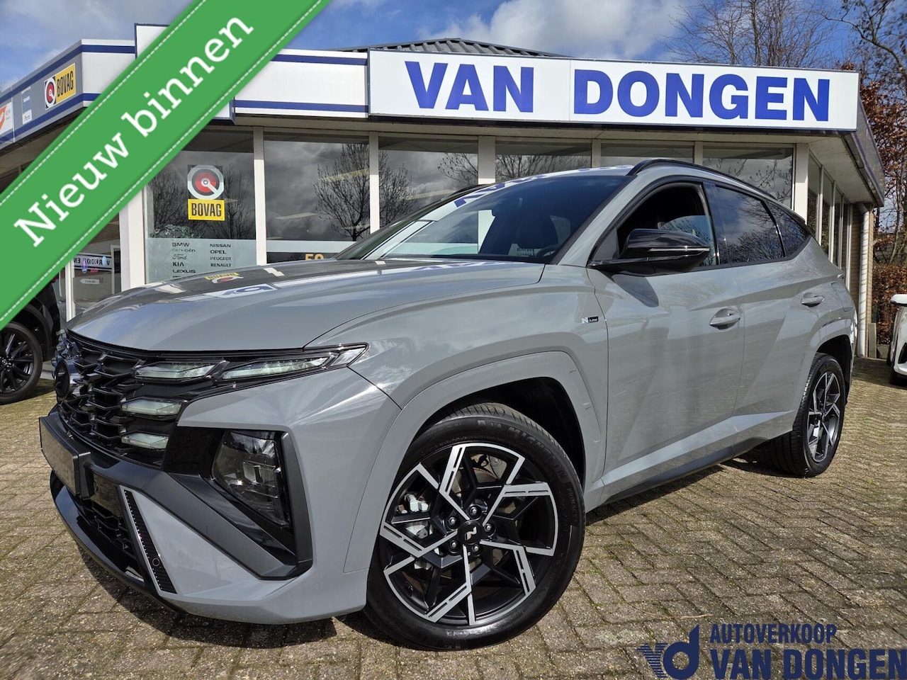 Hyundai Tucson - 1.6 T-GDI HEV N Line | NIEUW MODEL! | Full Hybrid 215 PK | Shadow Grey - AutoWereld.nl