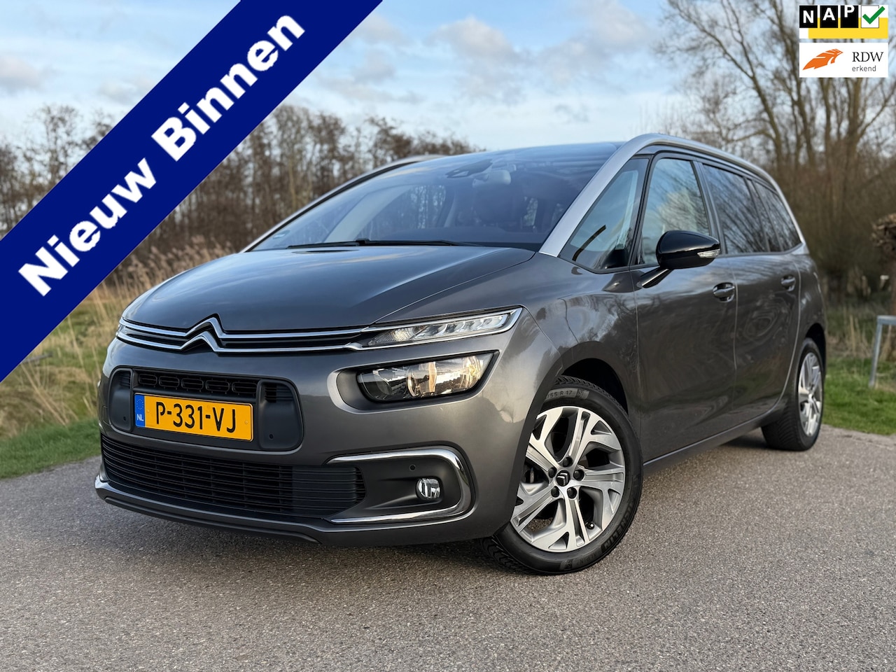 Citroën Grand C4 SpaceTourer - 1.2 PureTech Shine / Meest Luxe Uitvoering / Automaat/ 7-pers. / Massagestoelen t Panorama - AutoWereld.nl