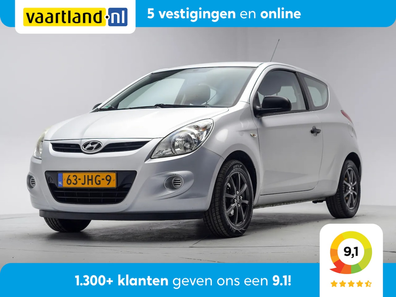 Hyundai i20 - 1.2i ActiveVersion [ NAP Radio Elektrische Ramen ] - AutoWereld.nl