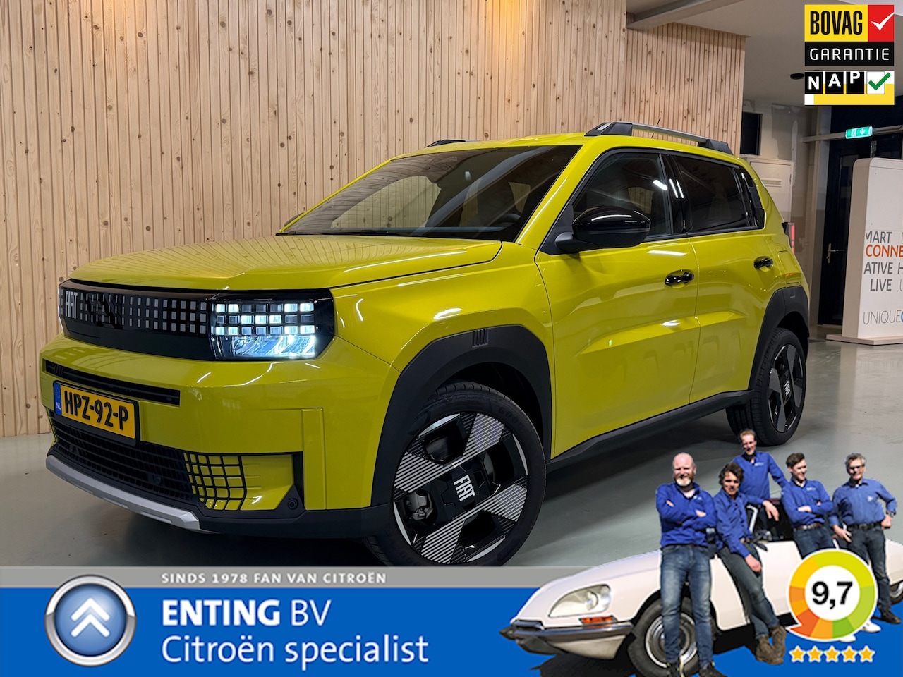 Fiat Grande Panda - La Prima 11 kW 44 kWh NAVI CAMERA CARPLAY/ANDROID - AutoWereld.nl