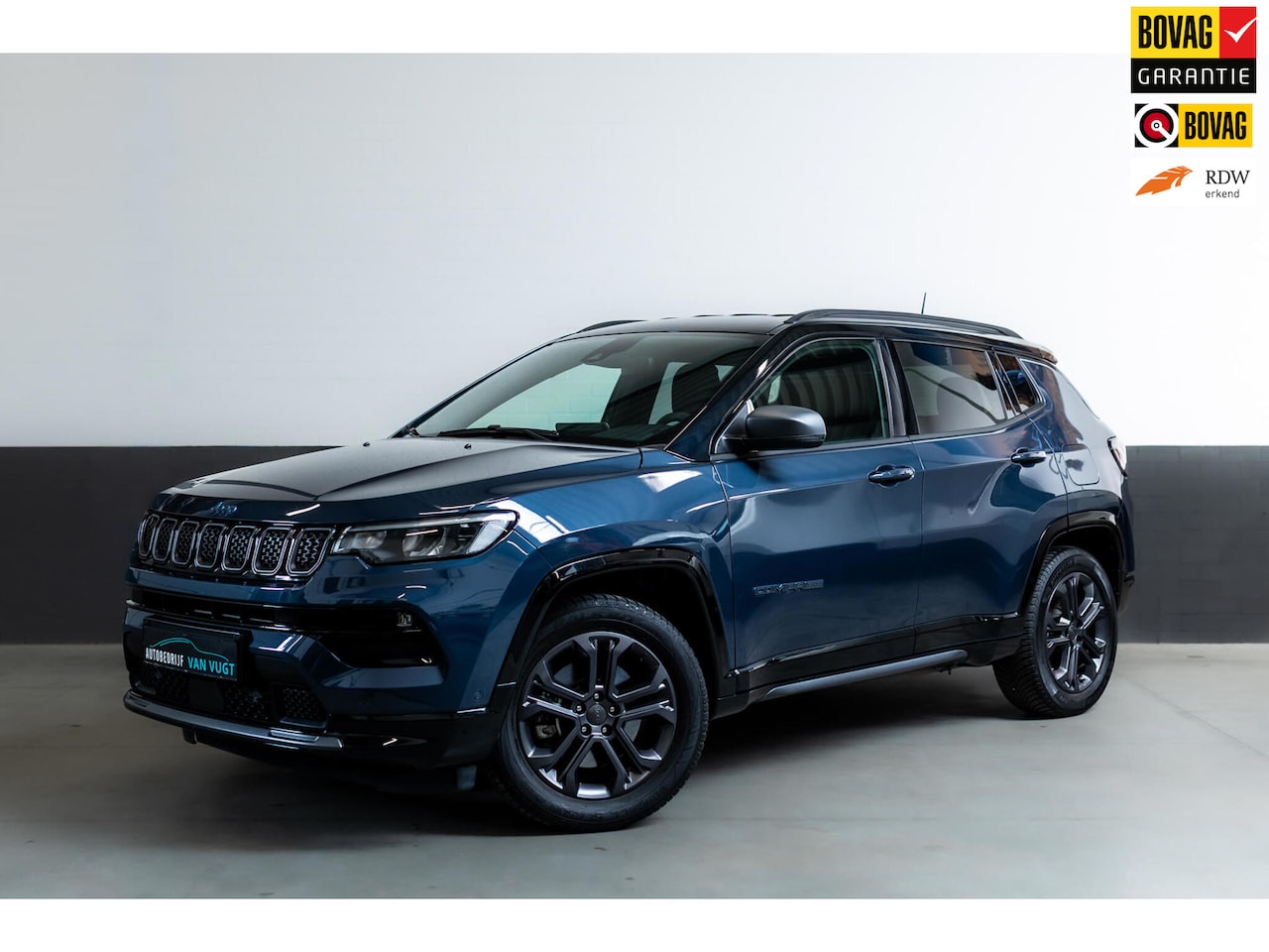 Jeep Compass - 4xe 240 Plug-in Hybrid, 80th Anniversary, Apple Android, climate, camera ect. - AutoWereld.nl