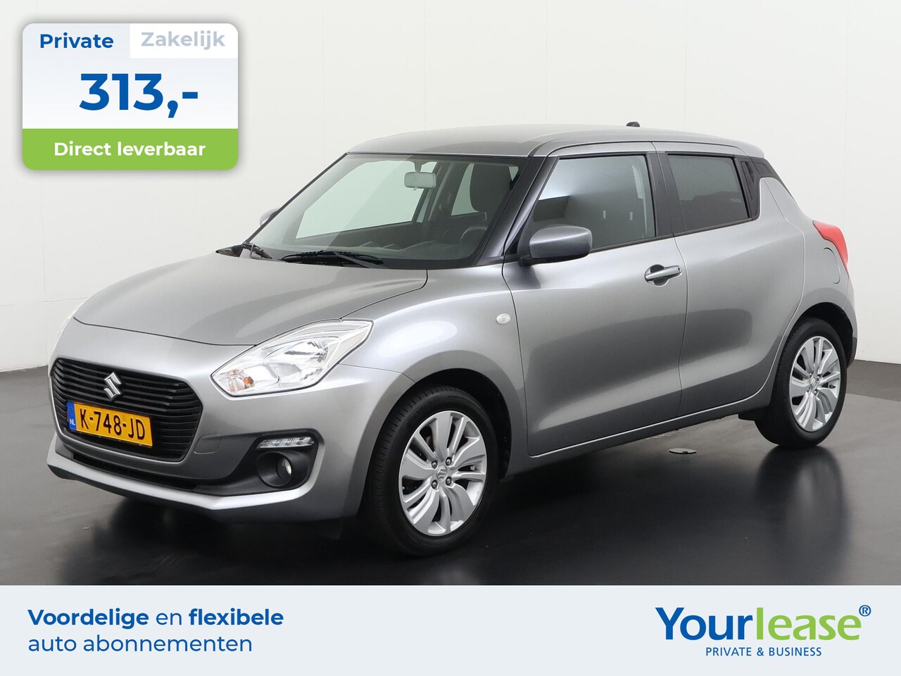 Suzuki Swift - 1.2 Select Smart Hybrid | All-in 313,- Private Lease | Direct uit voorraad - AutoWereld.nl