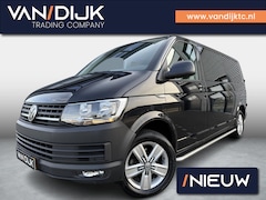 Volkswagen Transporter - 2.0 TDI L2H1 DC Comfortline 150PK ✓5 persoons ✓Euro 6 ✓Airco ✓Cruise ✓Bluetooth Telefoon &