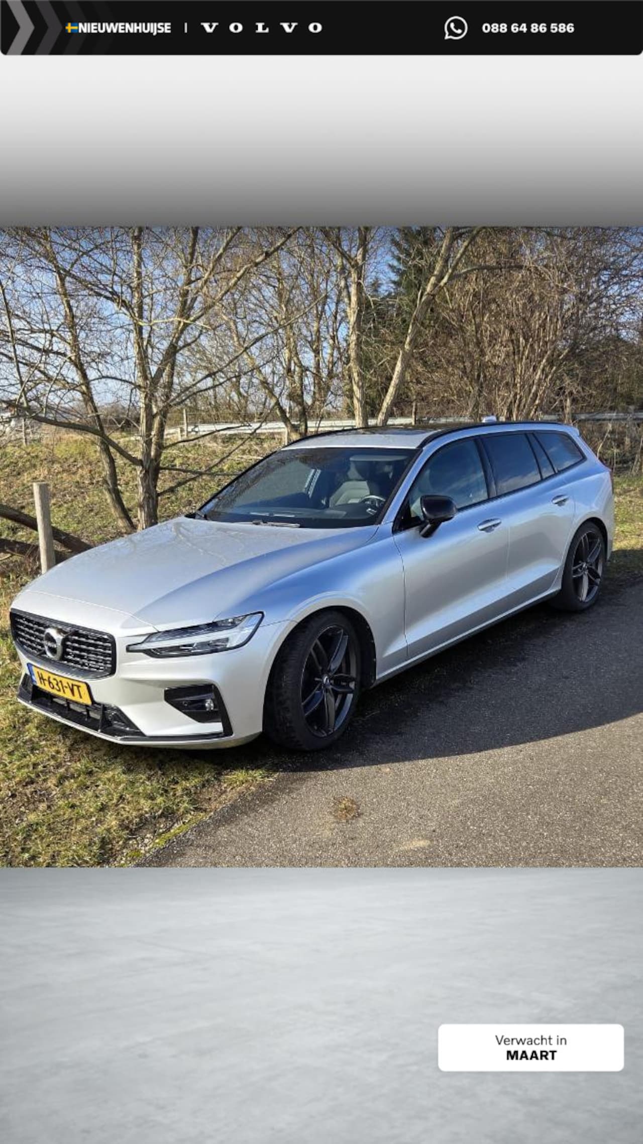 Volvo V60 - 2.0 T4 R-Design | Panoramadak | Trekhaak | Parkeerverwarming | Lichtmetalen Velgen 19 inch - AutoWereld.nl