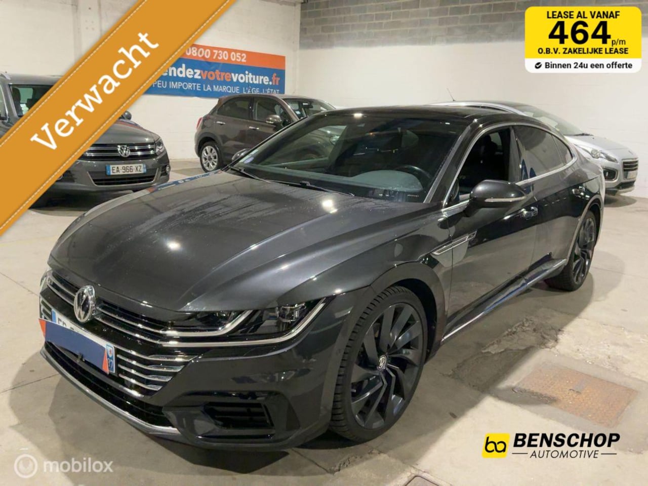 Volkswagen Arteon - 2.0 TSI R-Line Panodak Virtual Memory Leer Carplay Navi Camera LED - AutoWereld.nl