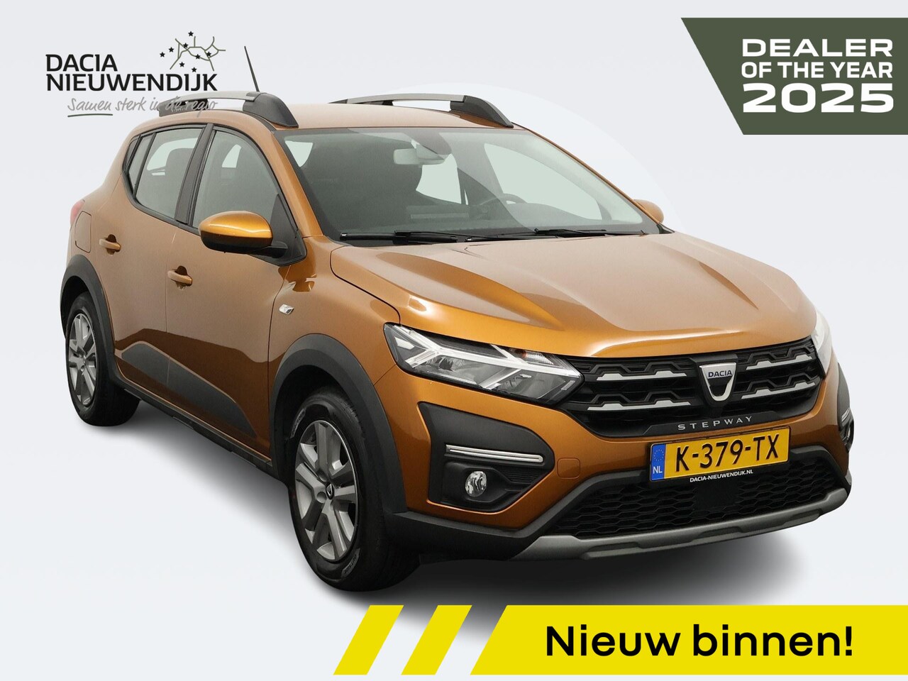 Dacia Sandero Stepway - 1.0 TCe 100 Bi-Fuel Comfort / APPLE & ANDROID CARPLAY / CLIMATE CONTROL / CRUISE CONTROL / - AutoWereld.nl