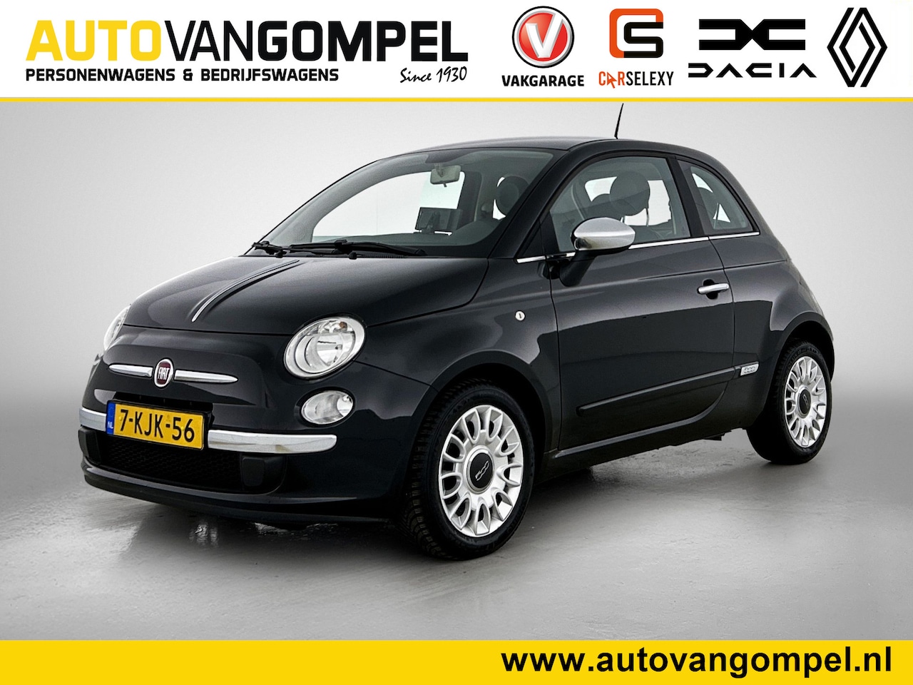 Fiat 500 - TwinAir 86PK Easy | AIRCO | ELEKTR. RAMEN | MEDIA SCHERM - AutoWereld.nl