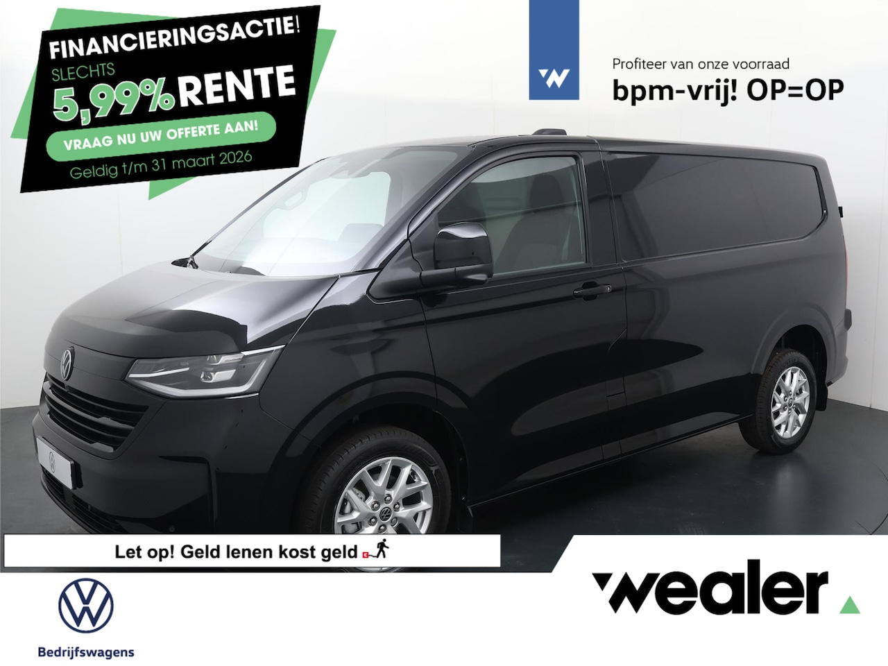 Volkswagen Transporter - 2.0 TDI L1H1 28 Bulli | BPM-vrij | - AutoWereld.nl